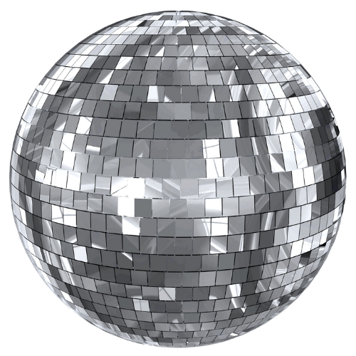 Bola disco decorativa