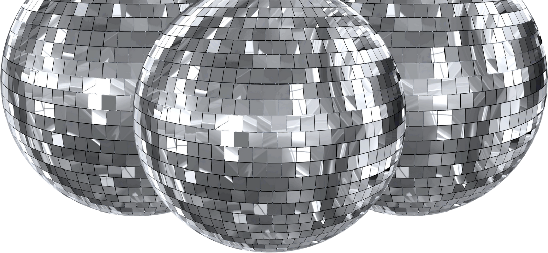 Bolas disco decorativas